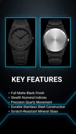 Dubai Aura Watch - Luxury Timepiece for Men & Women | Elegant Design | Stylish & Durable | Ideal for Casual & Formal Wear - Image 8